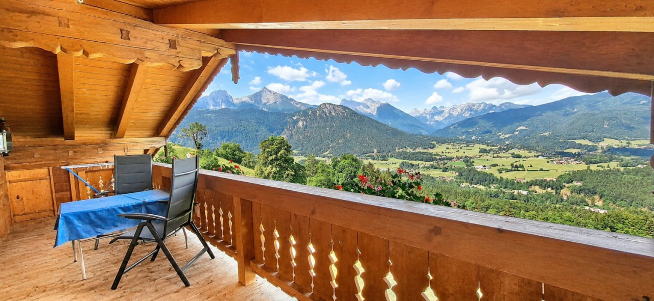 Balkon Ferienwohnung Watzmann DG